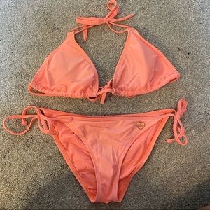 Orange bikini